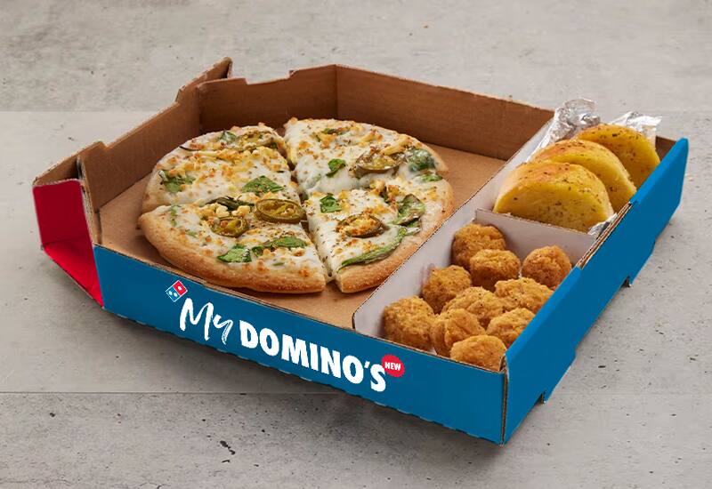 Mini Spicy Spinach & Feta Domino's Pizza