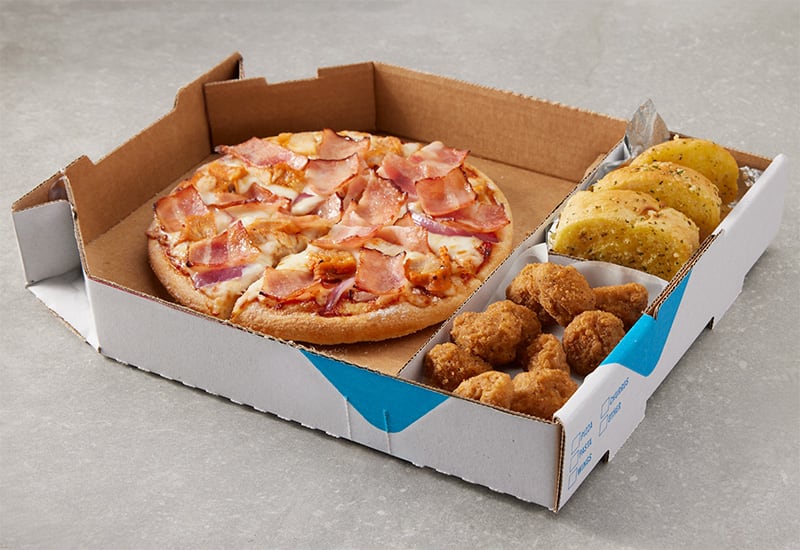 Mini BBQ Chicken & Bacon