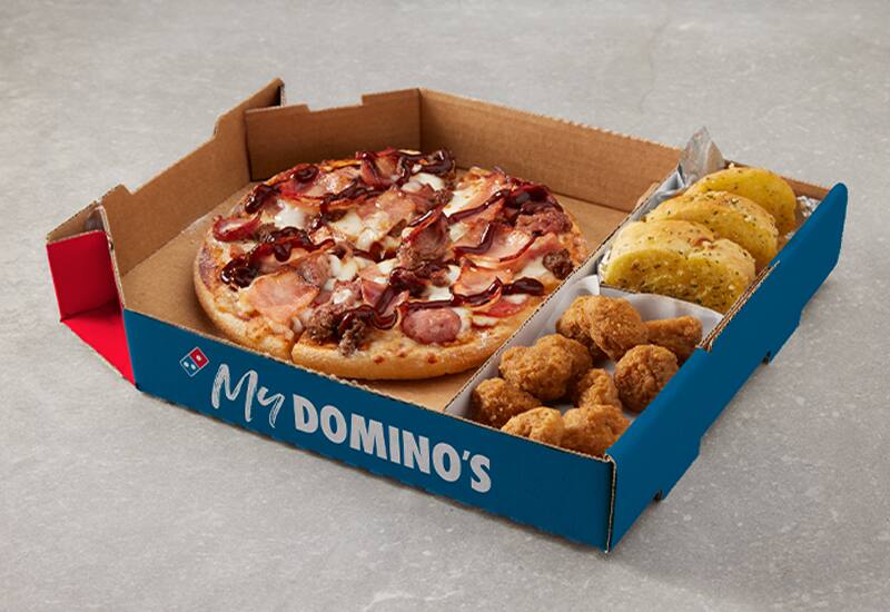 Mini Lamb Meatlovers Domino's Pizza