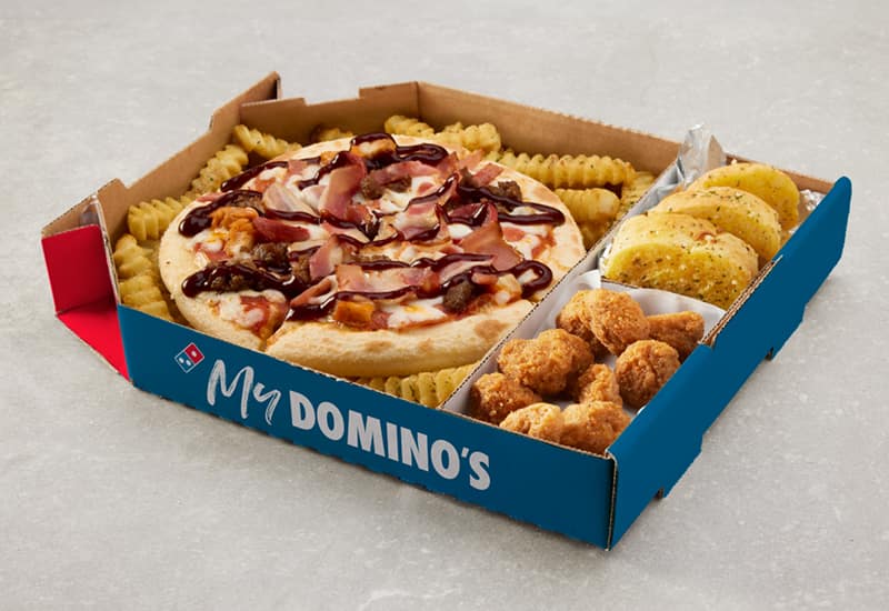 Mega Meatlovers Mega Box Domino's Pizza