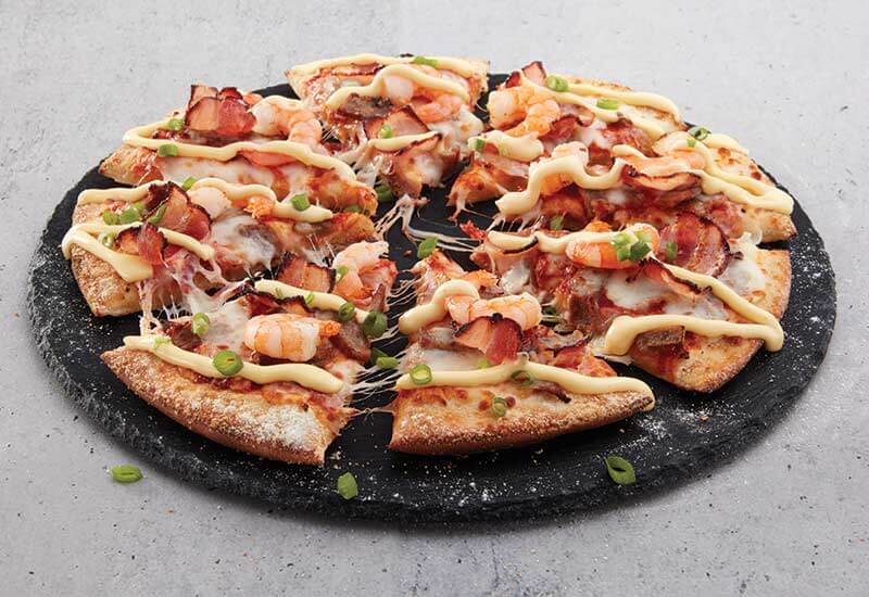 Reef, Steak & Bacon Domino's Pizza