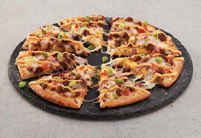 Loaded Burger Domino's Pizza