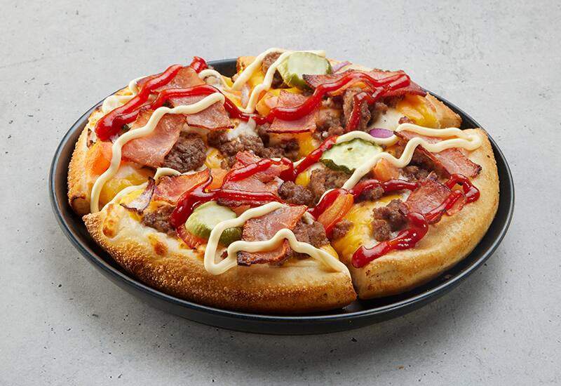 Mini Burger Joint Bacon Hamburger Domino's Pizza