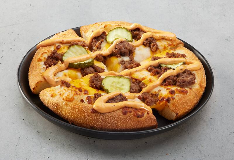 Mini Burger Joint Cheeseburger Domino's Pizza