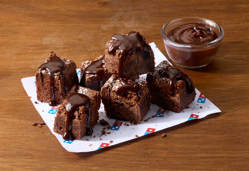 Hot Choc Fudge Brownies