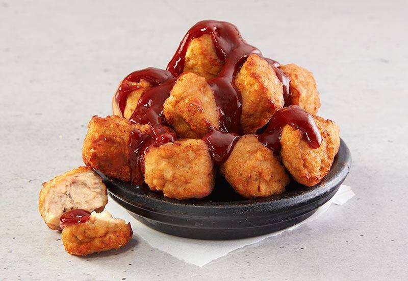 BBQ Chicken Mini Meatballs Domino's Pizza