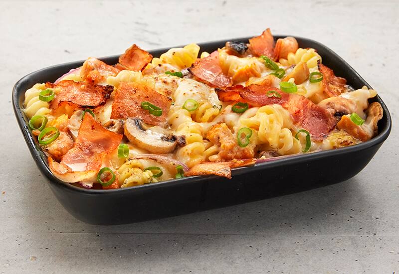 Creamy Chicken & Bacon Carbonara Domino's Pizza