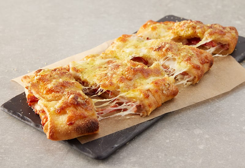 Pepperoni Stuffed Cheesy Bread