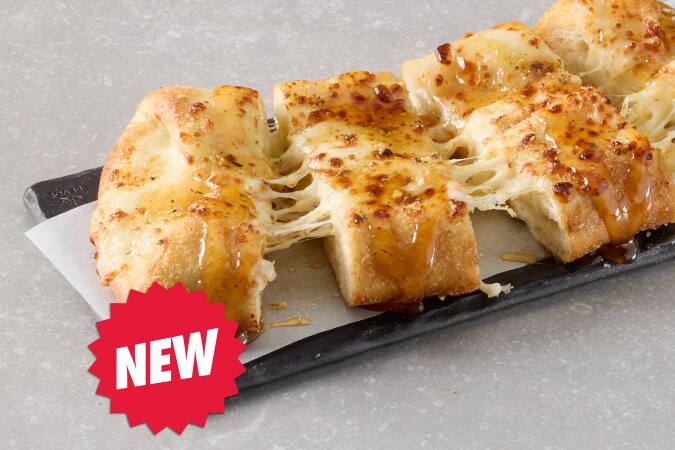 Hot Honey Cheesy Stuffed Bread​