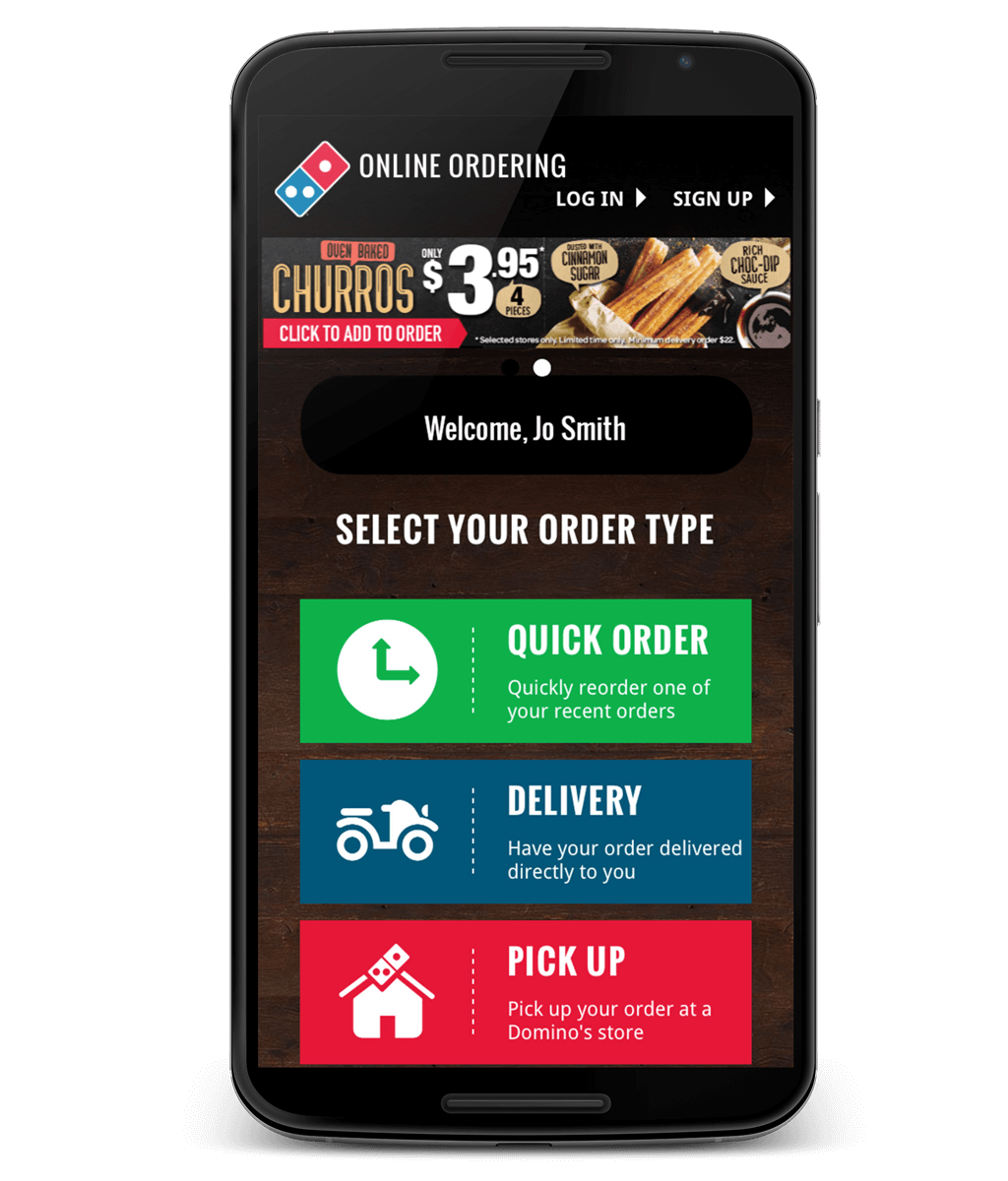 Dominos Pizza Delivery Tracker