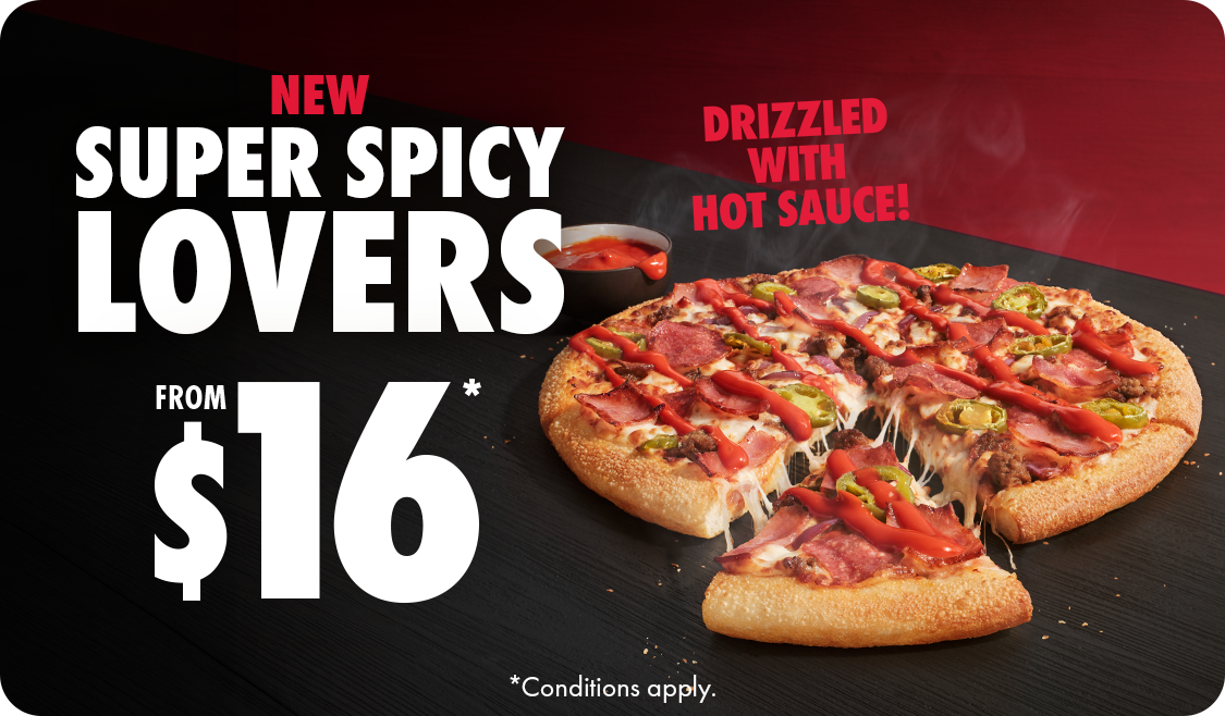 AU260629 2Pizzastheedgecrustmenus BRA SMSLP Superspicylovers Classic V01
