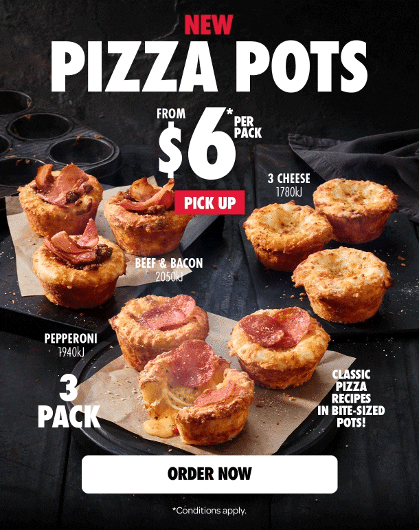 NEW Pizza Pots - The Perfect Pizza Snack!*