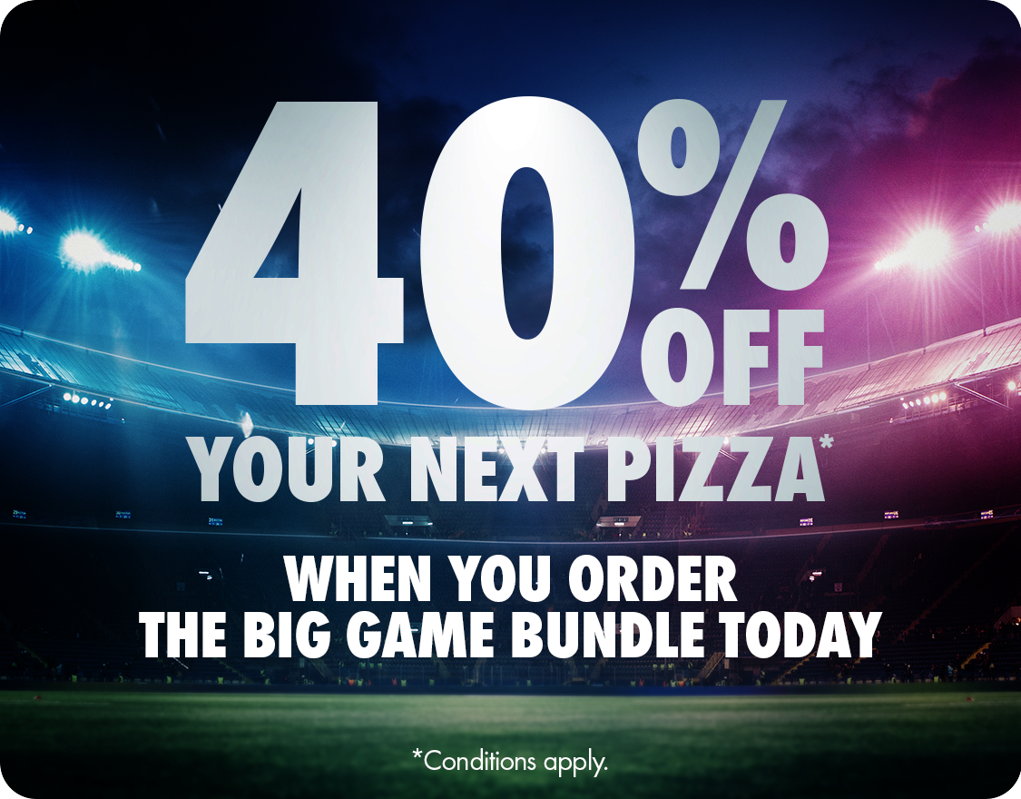Get 40% Off Your Next Order With Our Game Day Deal