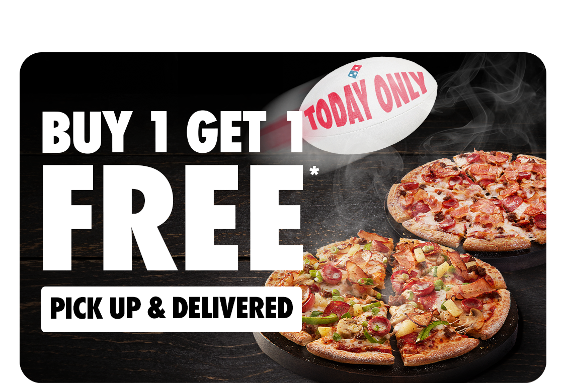 Buy 1 Get 1 Free*