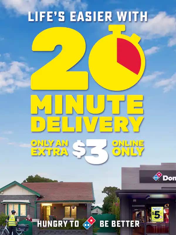 Domino's Delivery Guarantee available now on online orders