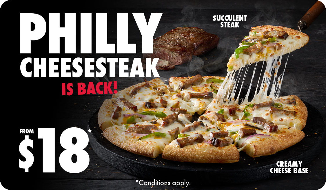 AU 260112 Philly Cheesesteakpizza SMS LP V2